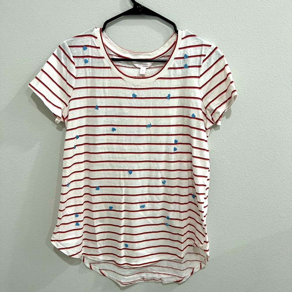 Lauren Conrad striped tee